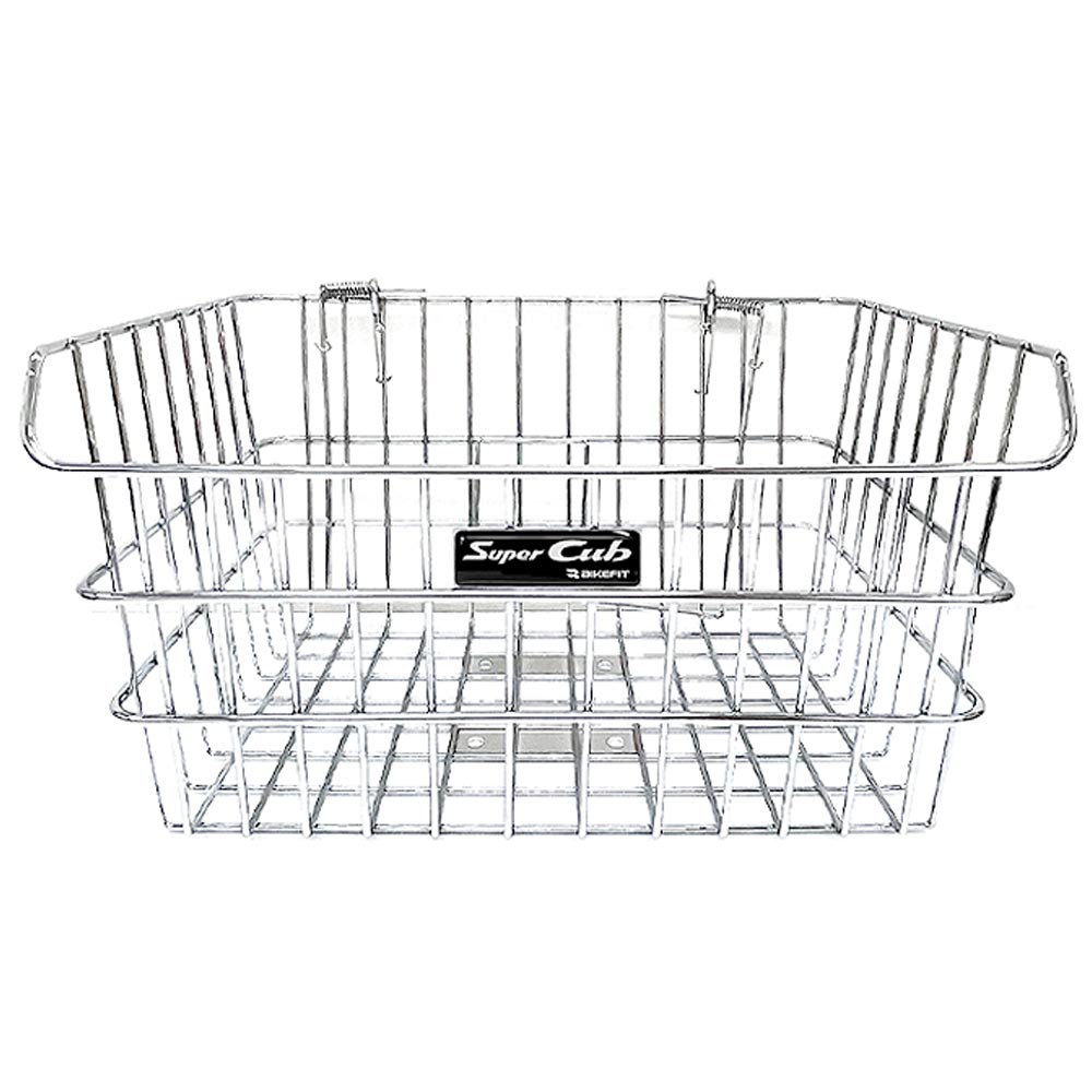 슈퍼커브 크롬 프론트 바구니 튜닝 쥐덫 앞 바스켓 국산 대형, 1개 39,700원