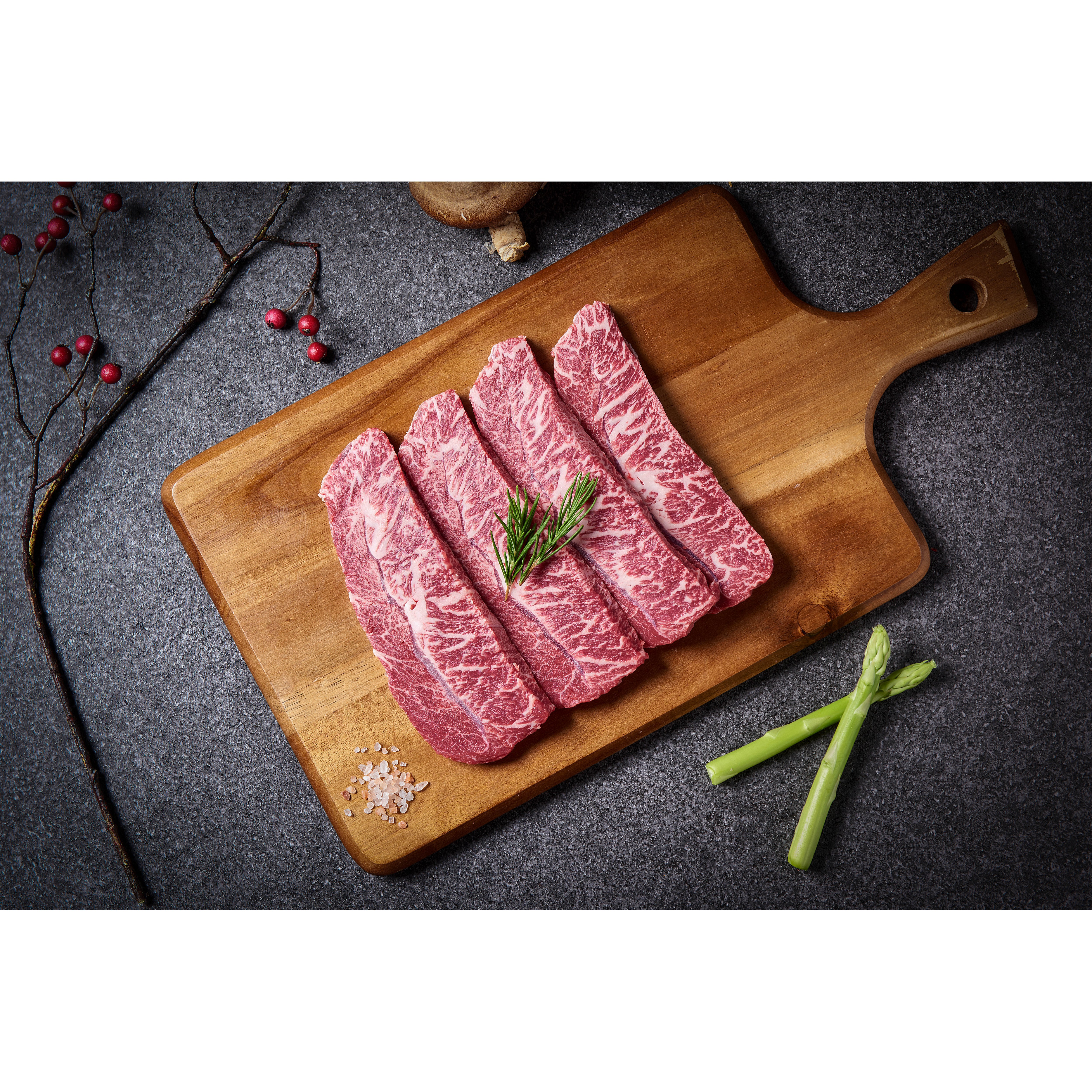 [봉화신덕산한우]봉화 한우 1등급 부채살 구이용 (냉장) 단품 71,500원