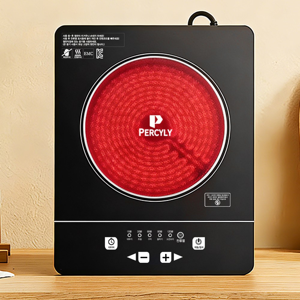 1구 하이라이트 전기레인지 인덕션 전기렌지 전기 스토브, 일반형, DT01 37,900원