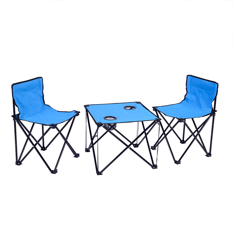 Seashore 아웃도어 포레스트 캠핑테이블+캠핑 의자 세트 디럭스 휴대용 접이식 43,500원