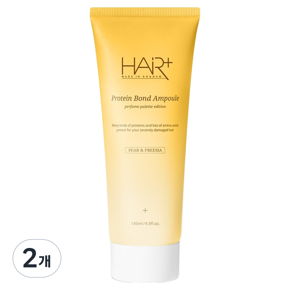 헤어플러스 단백질 본드 페어 앤 프리지아 퍼퓸 앰플 에센스, 145ml, 2개 33,800원