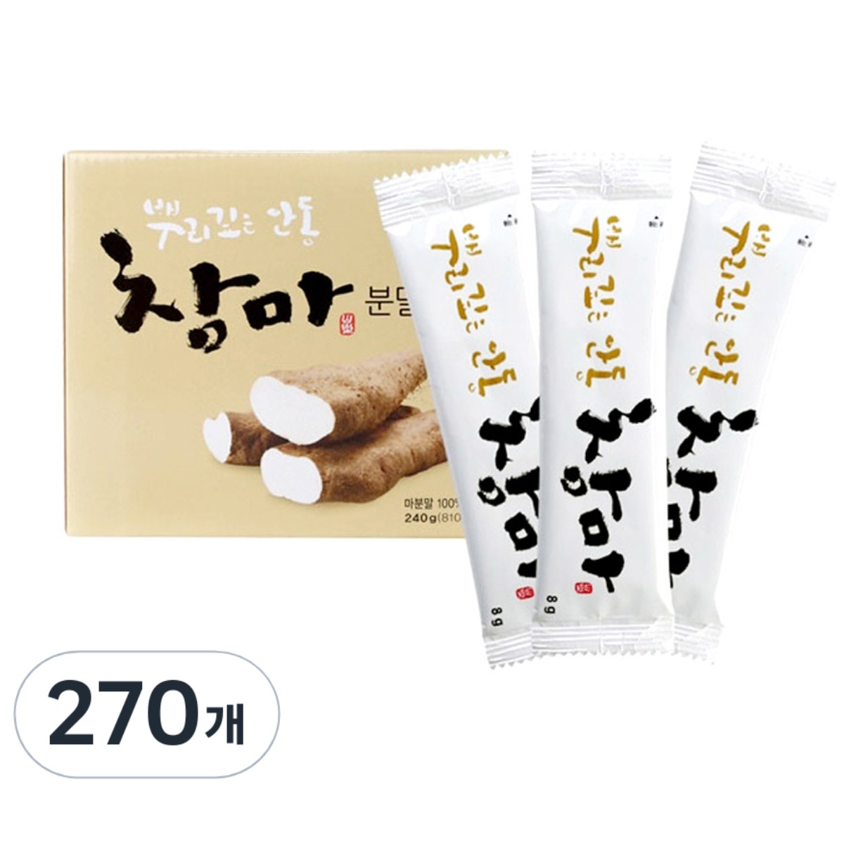 뿌리깊은 안동 참마 분말, 270개, 8g 107,460원