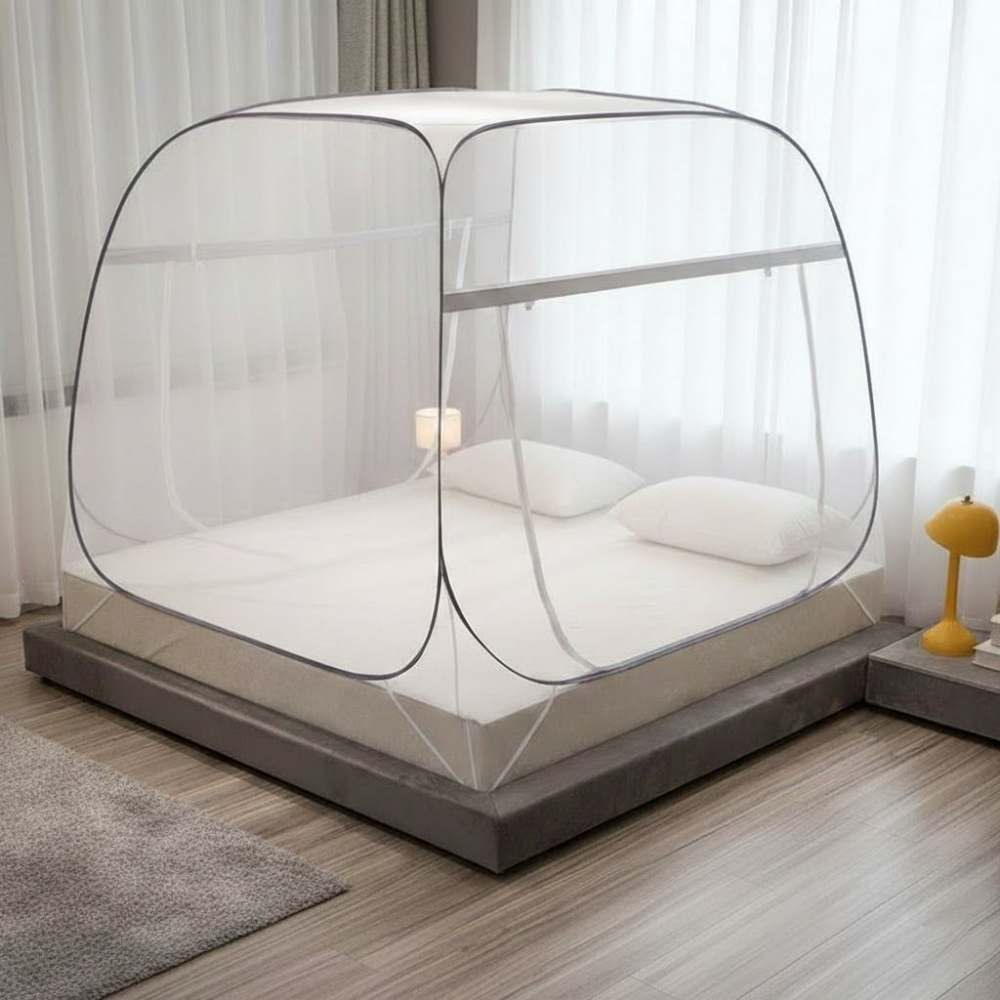 모아담 프리미엄 원터치 사각 텐트 모기장 침대모기장, 기본 32,900원