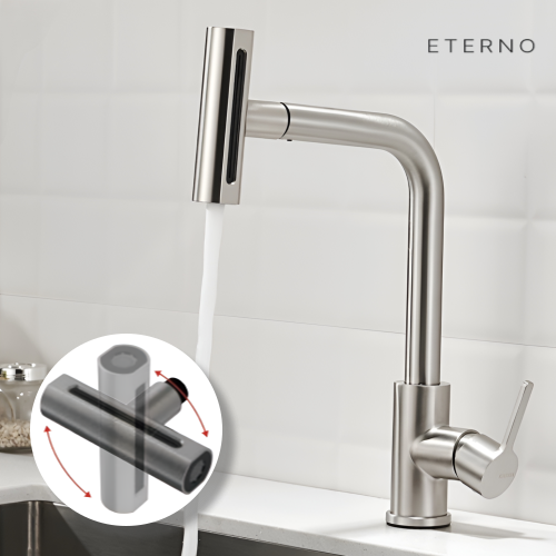 에떼르노 폭포수전 카시아 주방 수전 G7-NBM(4way) 싱크대 수도꼭지 교체, 1개 83,000원