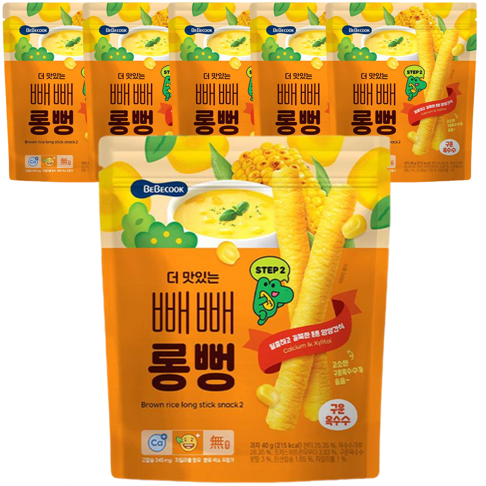 베베쿡 더 맛있는 빼빼롱뻥 과자 13,500원