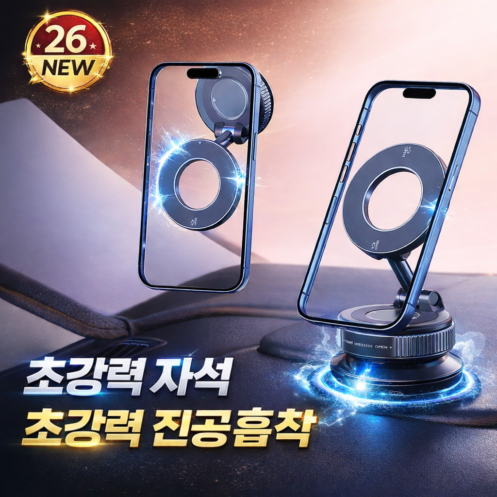 딜러버 맥세이프 차량용 핸드폰 거치대 4,990원