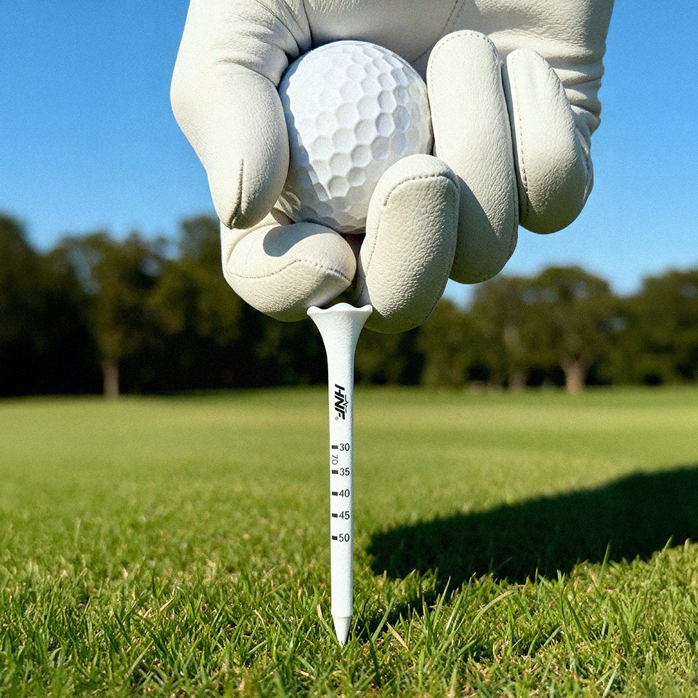 HNF ABS 플라스틱 골프티꽂이 높이조절 드라이버 골프핀 티홀더, 20개, 화이트 6,900원