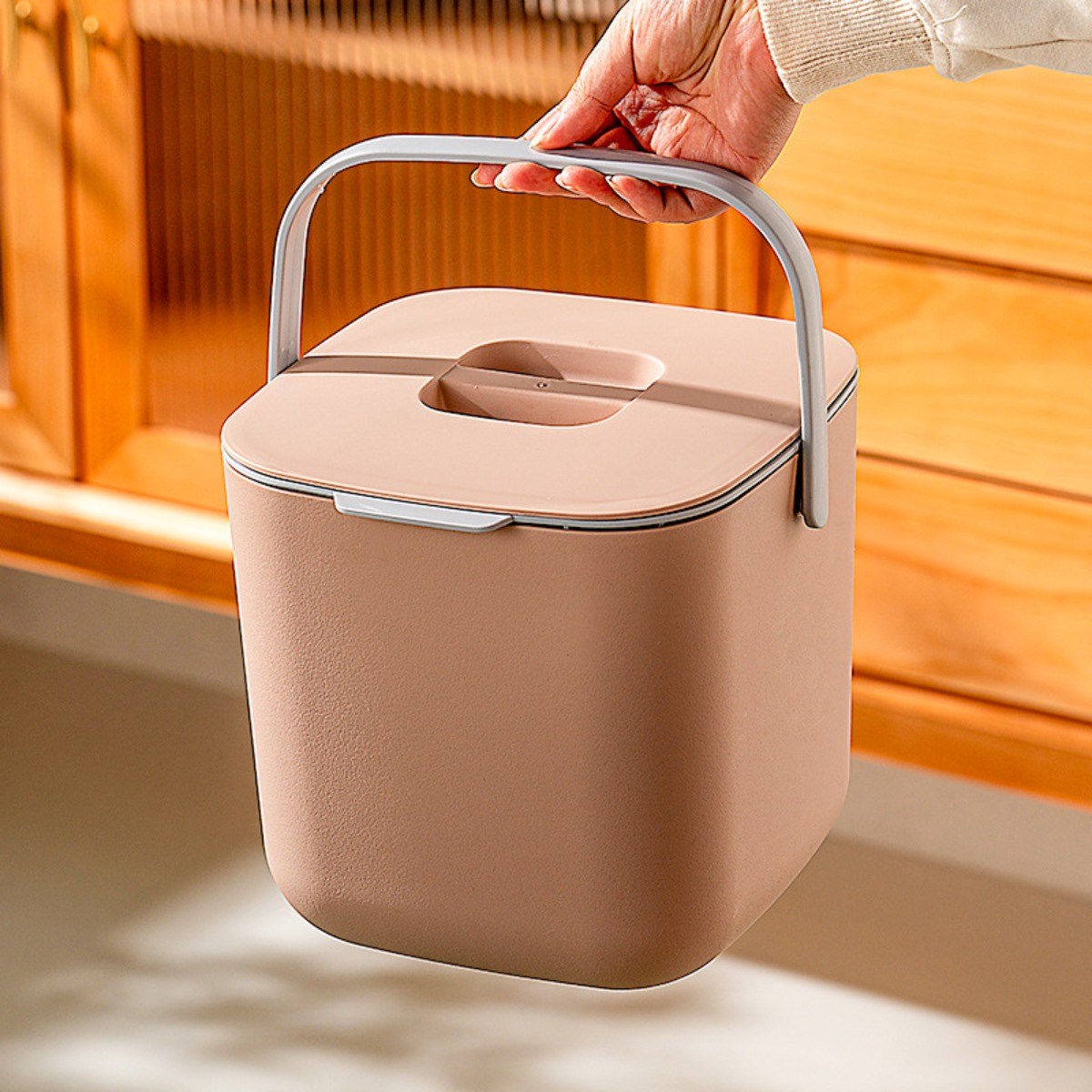 미니플 에코노바 음식물 쓰레기통, 핑크, 1개 17,800원