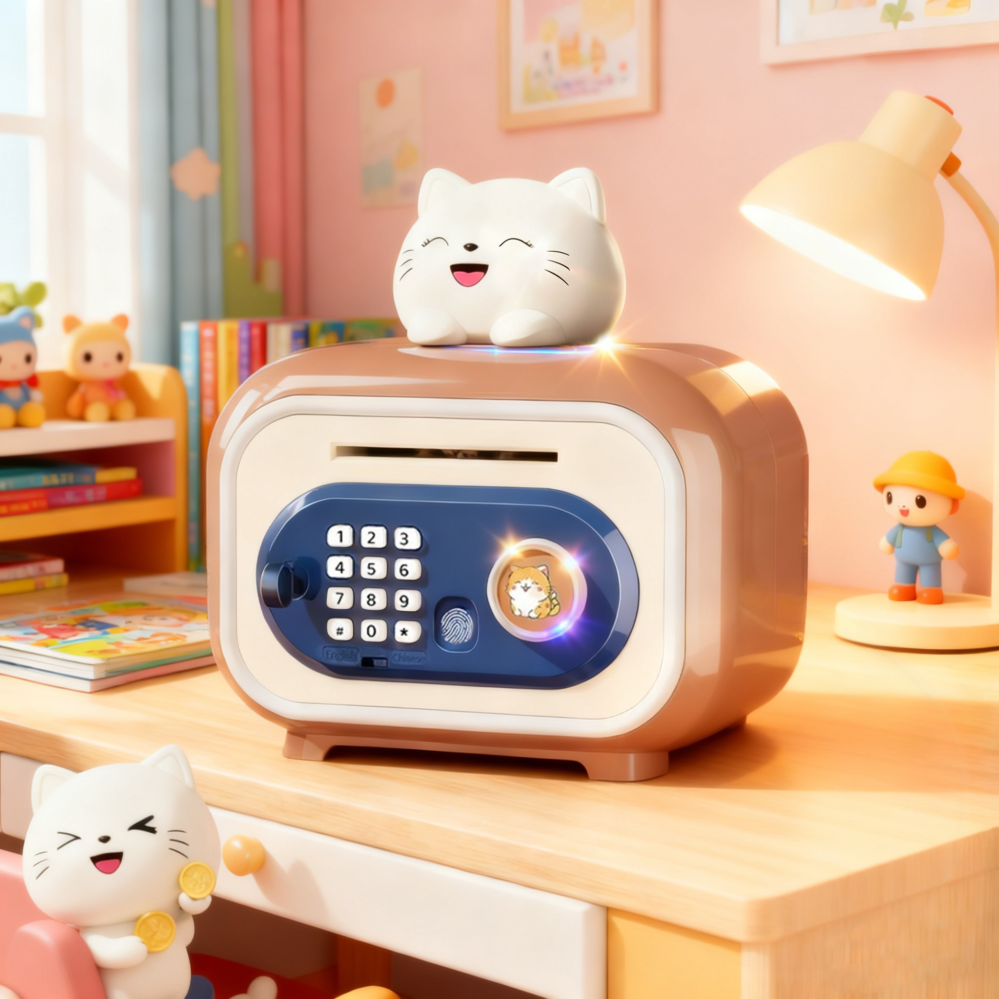 LOTUSNEX 디지털 저금통 비밀번호 금고 동전 ATM 미니금고 지폐 저금통 설 선물세트 36,900원