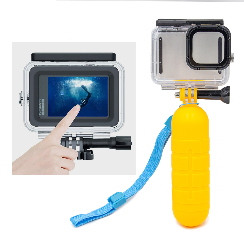 고프로 방수 하우징 플로팅 그립 세트 홈디자인 부력봉 방수 셀카봉 다이브 케이스 수중 수상 수영장 촬영 19,300원