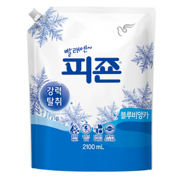 피죤 섬유유연제 블루비앙카 본품, 8개 25,000원