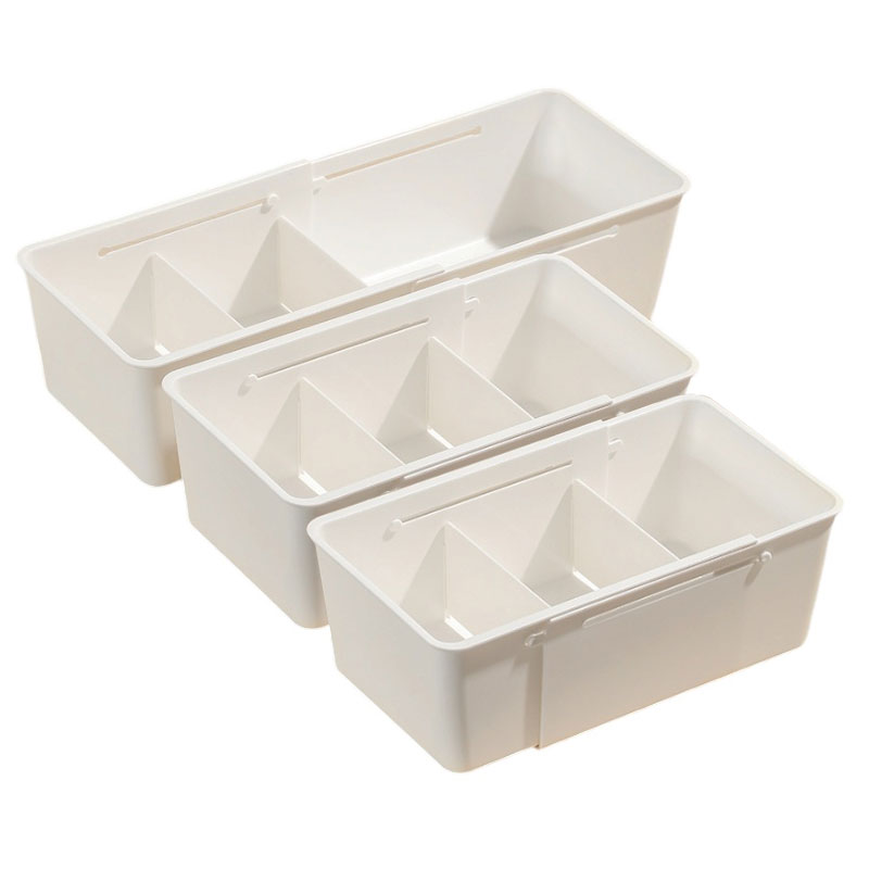 달콤상점 길이조절 칸막이 수납함 주방정리함 대형 12,400원