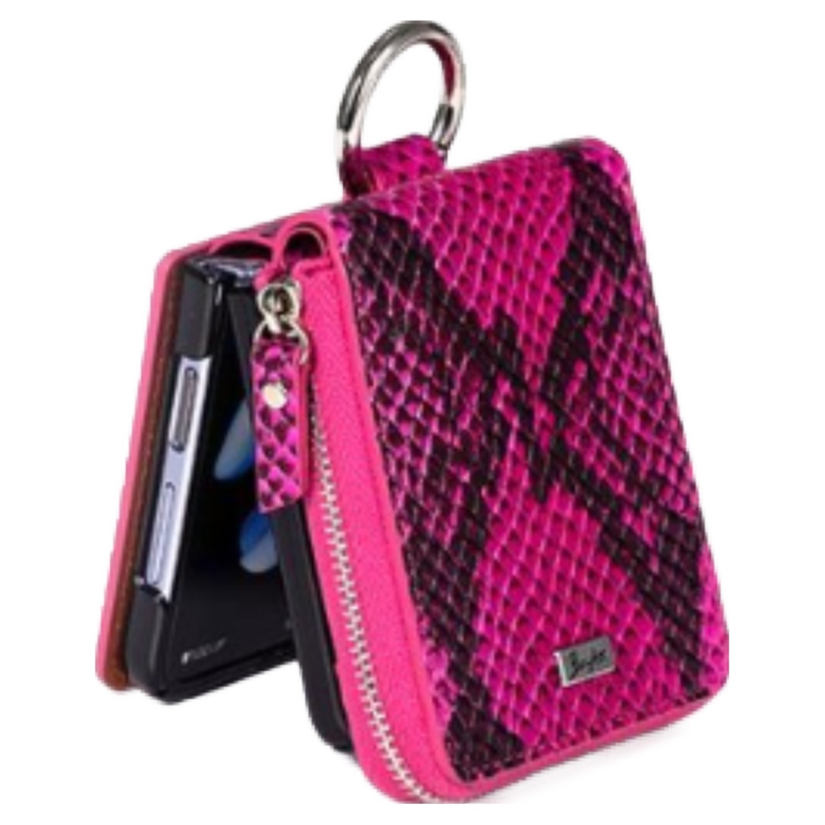 본아띠 DOLCE 천연소가죽 아나콘다 지갑형 지퍼 힌지보호 갤럭시 Z플립7 (F766N) 케이스 59,700원