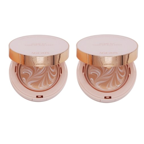 AGE20'S [에이지투웨니스] 글로우핏 톤업 선팩트 X 2개 (SPF50+ PA++++) 52,000원