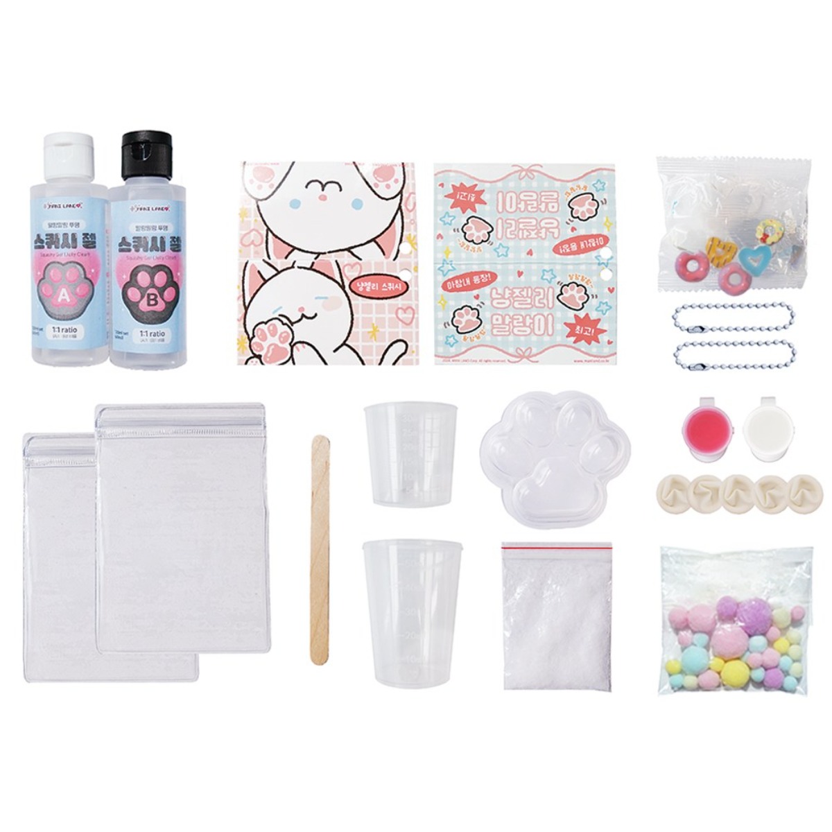 마니랜드 냥젤리 스퀴시 만들기 DIY 키트, 1개 20,900원