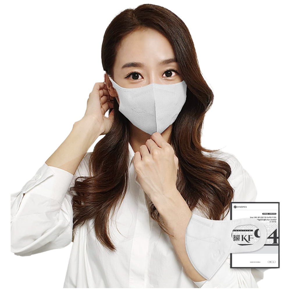 시노텍스 KF94마스크 앱솔루트MB 중형M, 50매입, 1세트, 중형(M)  화이트 37,500원