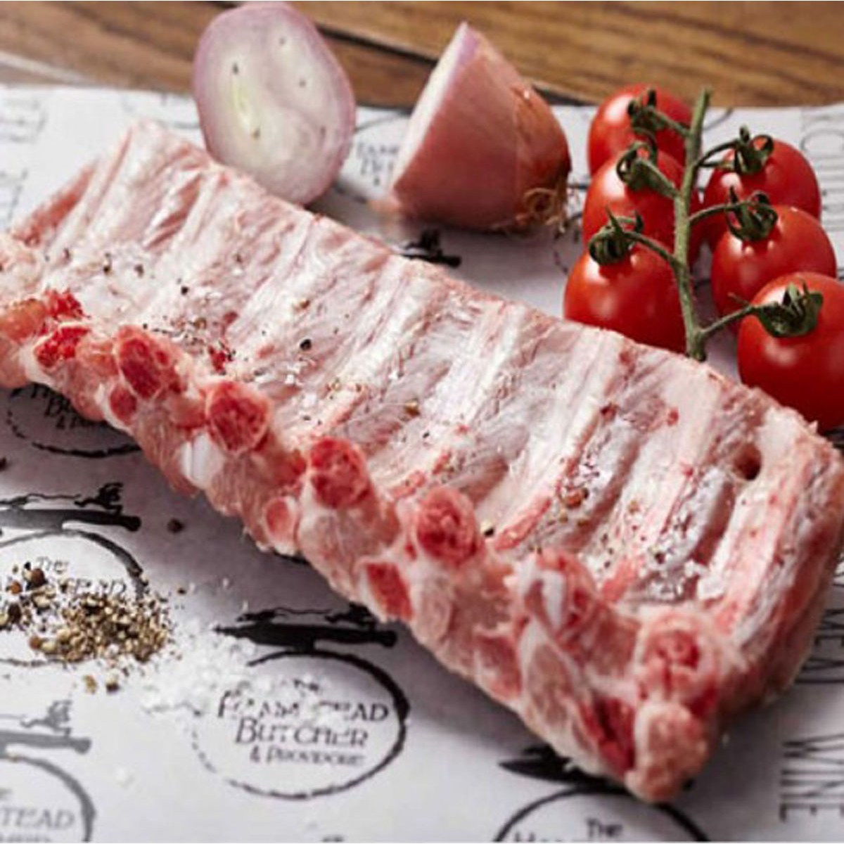 [행복미트] 돼지 등갈비 수입산 살이 두꺼운 최고의 로인립 구이용 찜용 2kg [당일발송], 2kg, 1개 33,900원