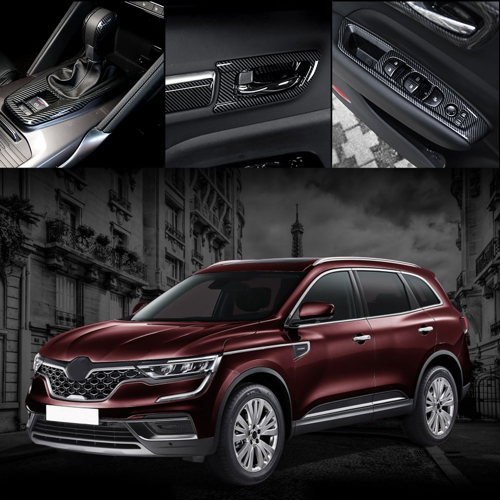 카스타 호환 더뉴 QM6 튜닝 용품 모음전 베스트 레드 카본 몰딩 31,500원