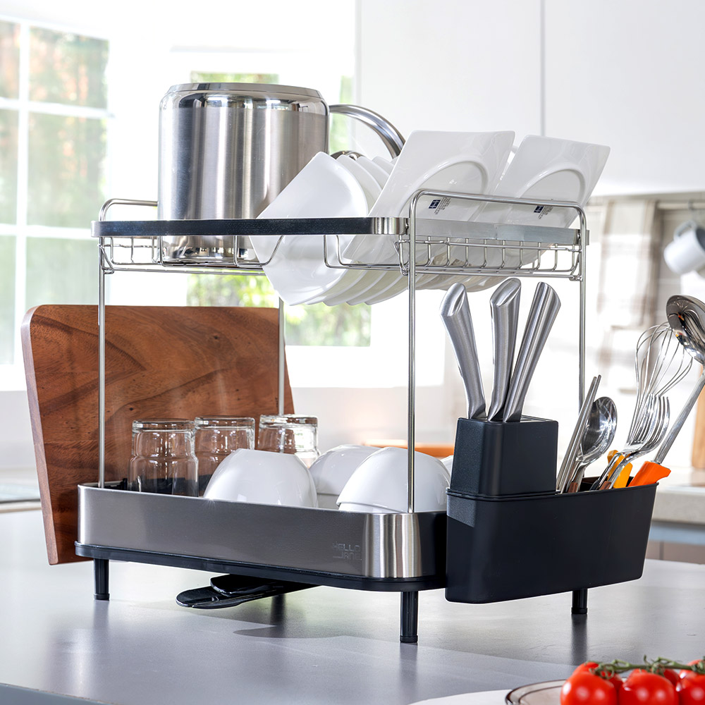 헬로제인 2단 스텐304 식기건조대 BLACK EDITION 59,800원