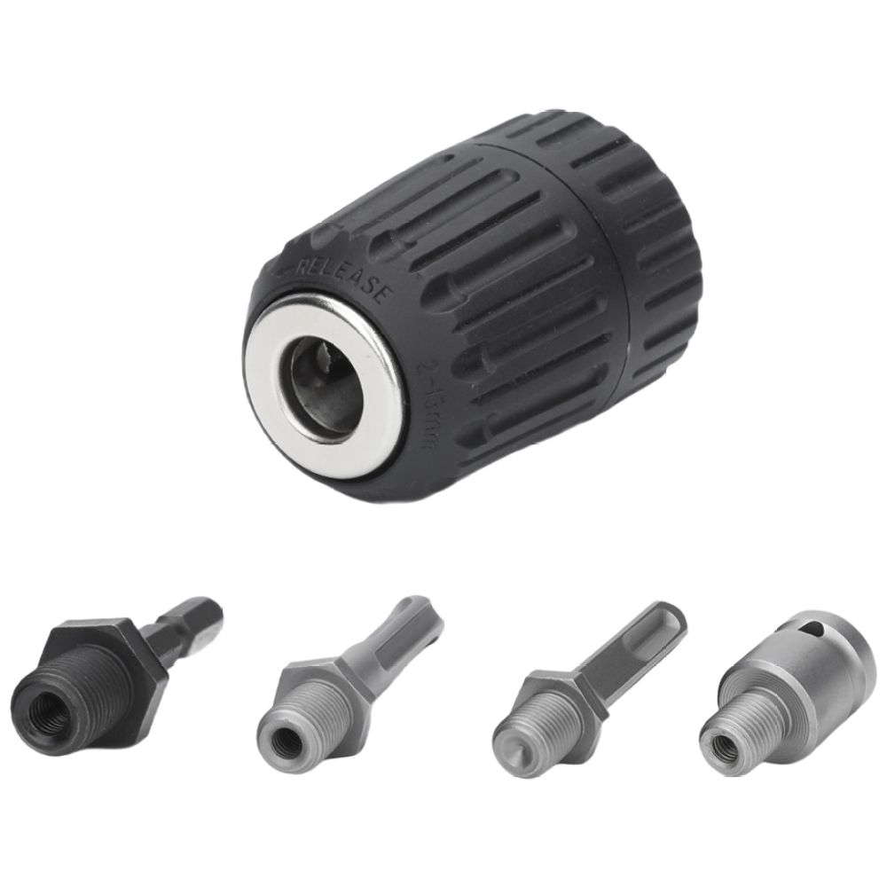 2-13mm 5pcs 드릴척 임팩 렌치 SDS 겸용 육각생크 라운드 생크 원터치키리스척 14,230원