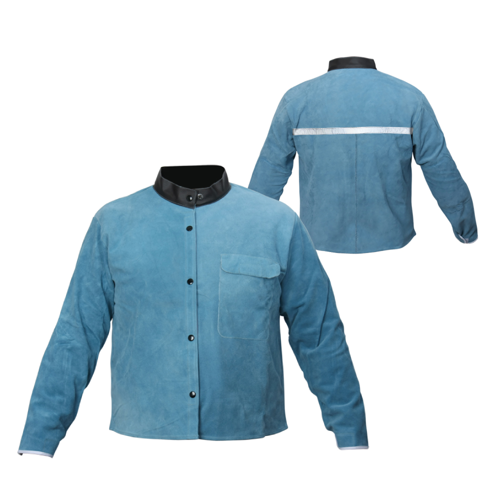 W101 카멜로 우피 용접 자켓 작업복 상의 작업 자켓, 청, 1개 28,500원