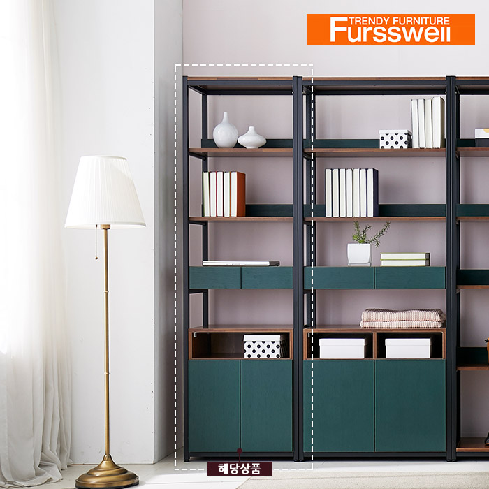 퍼스웰 리즈 600 선반장 진열장 장식장.수납형(SG_105), 현재가 270,000원