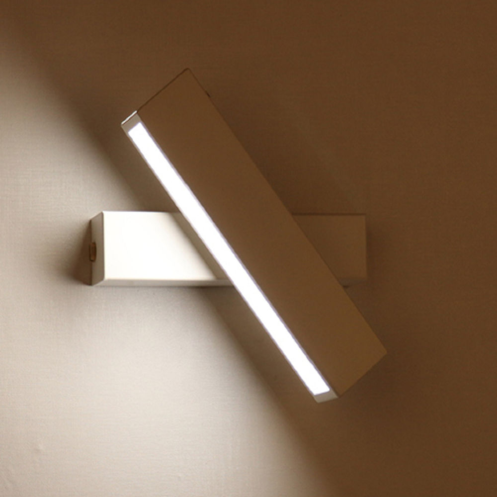 LED 사각 벽등 실내 포인트 조명 인테리어 무드등 5컬러 선택 화이트 오렌지 그린 커피 원목 감성 벽부등 71,500원
