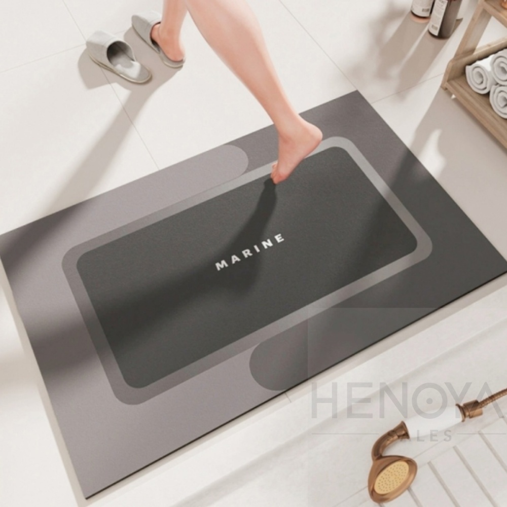 부승 소프트 규조토 발매트 폭신한 2종세트(다크그레이) 화장실규조토발매트, 현재가 43,160원