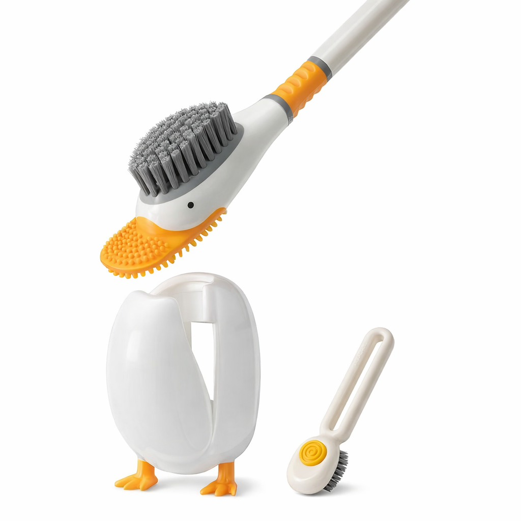레스웨이 욕실 청소솔 2종세트 오리 2in1 브러쉬+틈새솔 9,800원
