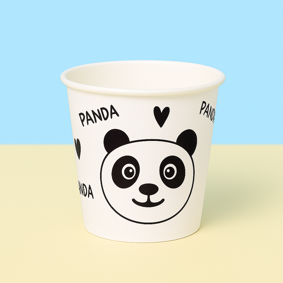 탑페이퍼 동물 인쇄 종이컵 6.5온스 180ml 판다곰 8,900원