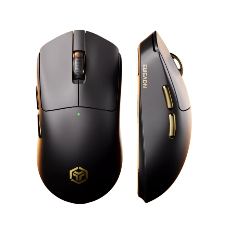 EWEADN S7 시리즈 무선 게이밍 마우스 3모드 블루투스 2.4G 유선 26000DPI 초경량 52g 8K 폴링레이트 PAW3395/3950 센서, 블랙, S7 Ultra 73,500원