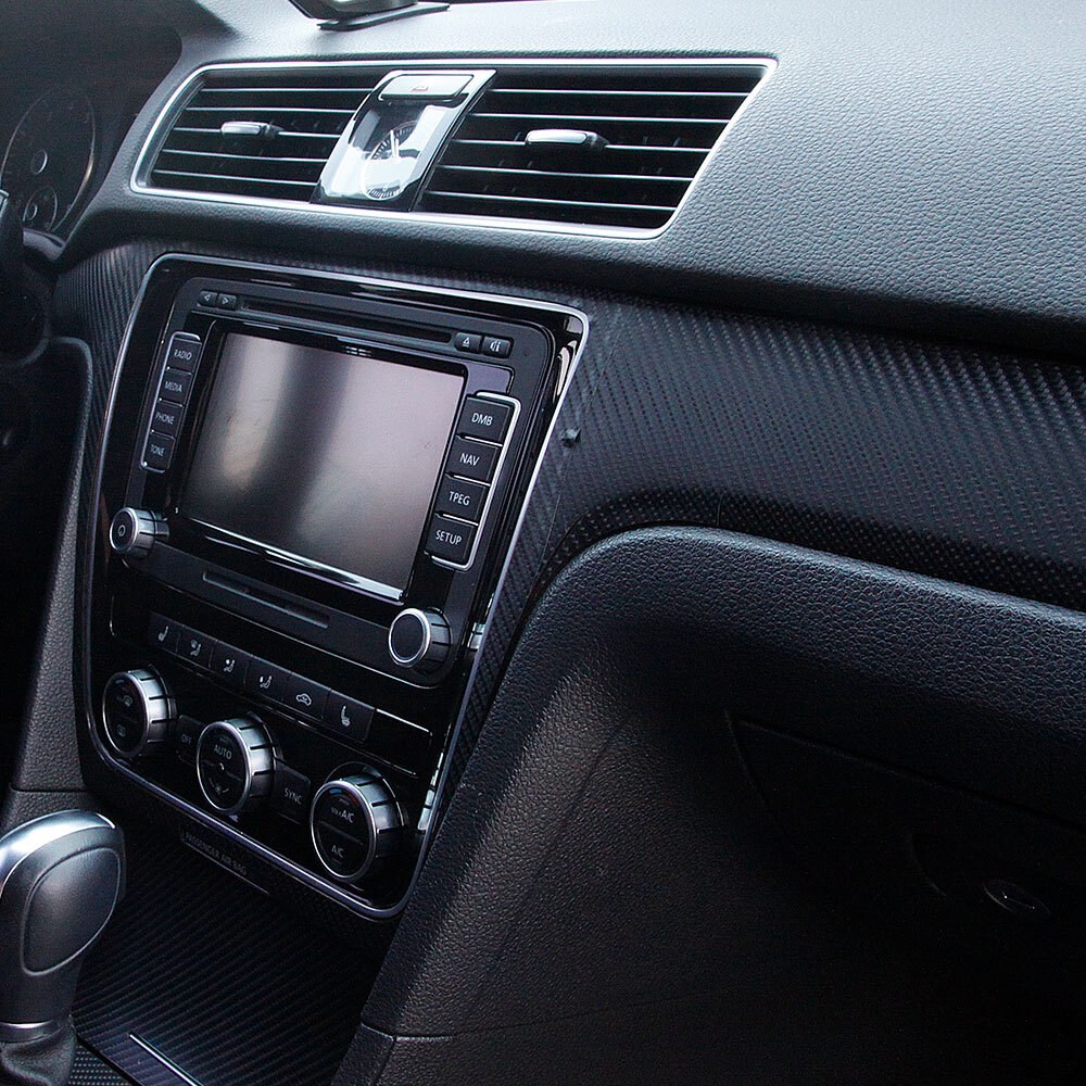 두두카 폭스바겐 악세사리 더 뉴 파사트 B7 센터페시아 대쉬보드 차량 카본 데칼 스티커 용품 호환 20,000원