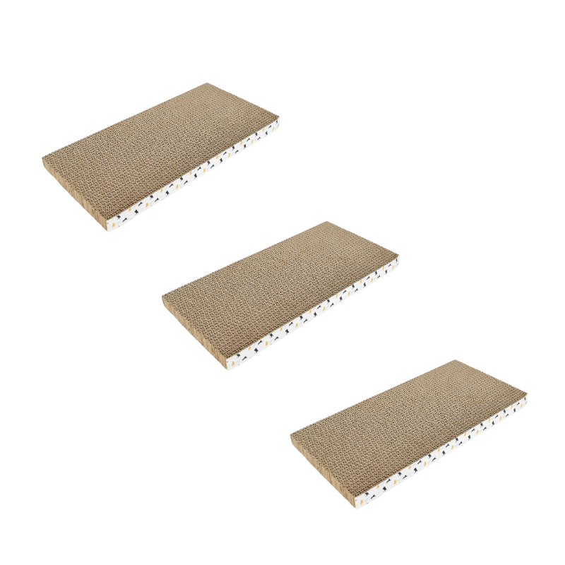 3pc 세트 고양이스크레처 스크래쳐리필 패드 증정 대형 수직 디자인 스크레처, 평평한 모양, 1개 13,000원