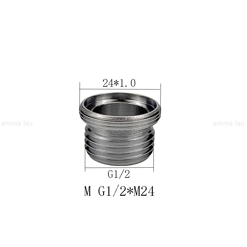 16 18 22mm G3/4 G1/2 황동 수도꼭지 통풍기 버블 러 어댑터 정수기 피팅 범용 주방 수도꼭지 배관 액세서 10,300원
