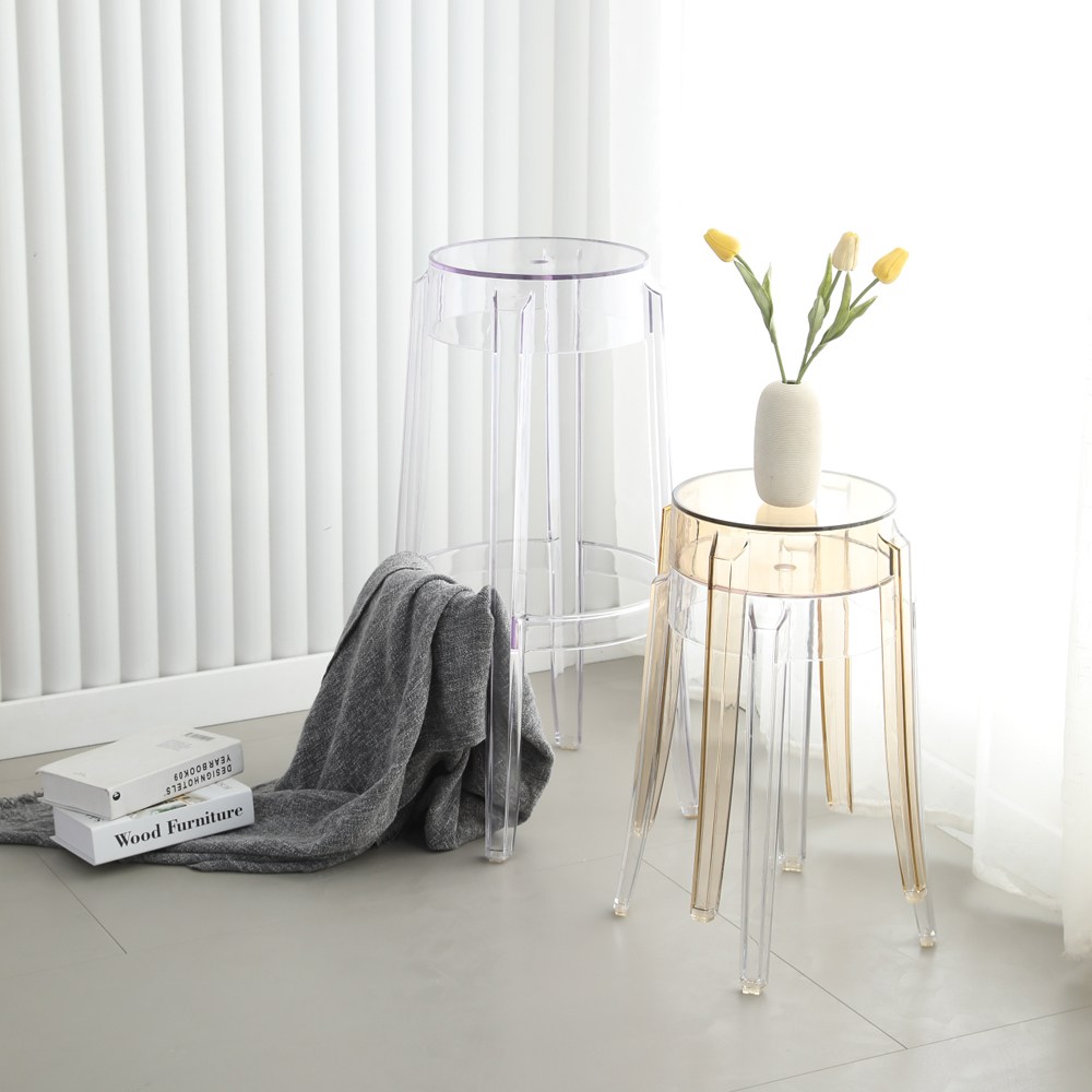 RM디자인 샐리 체어 보조 아크릴 투명 아일랜드 식탁 의자 49,900원