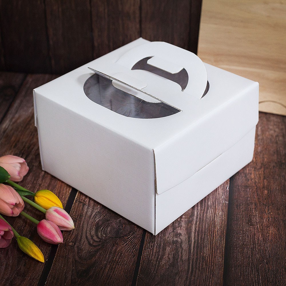 원형 케이크박스 1호/2호(13cm) 화이트, 1호, 10개 10,200원