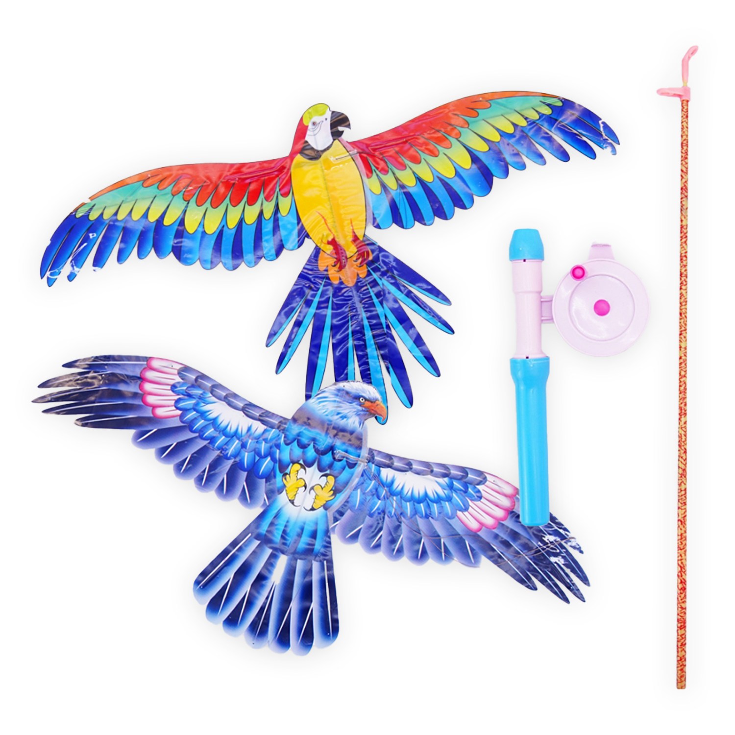 토이토 1+1 대형 낚시대 연 날리기 얼레 세트, 1세트 9,230원