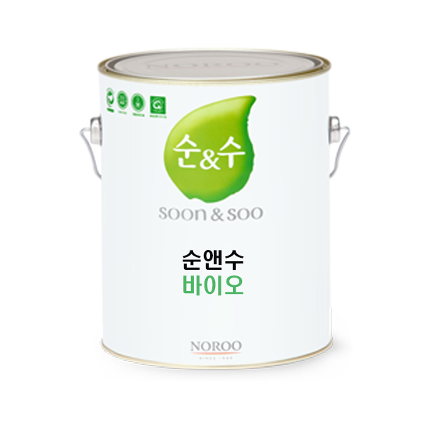 노루페인트 친환경 곰팡이방지 순앤수 바이오 4L 무광 24,500원