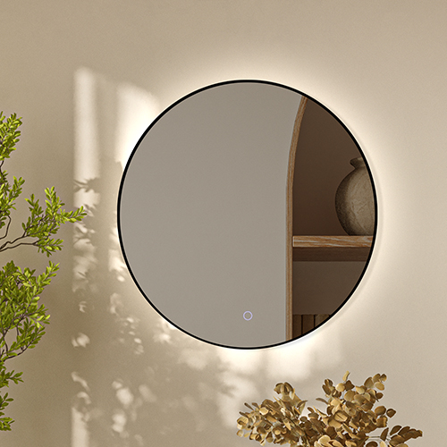 루비드 아크 슬림 LED 간접 조명거울 원형 180,000원