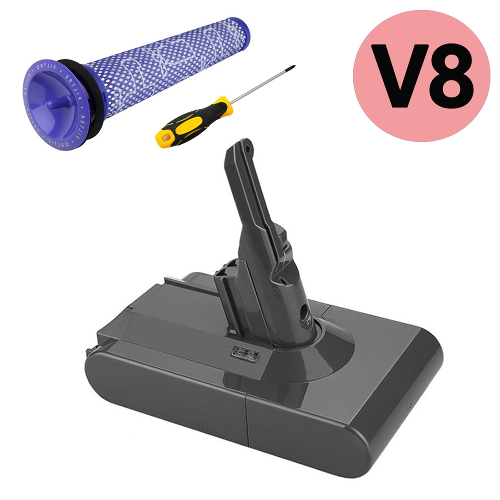 ASTO 호환 다이슨 청소기 배터리 V6 V8 교체형 배터리 (필터증정) KC인증 배터리 36,800원