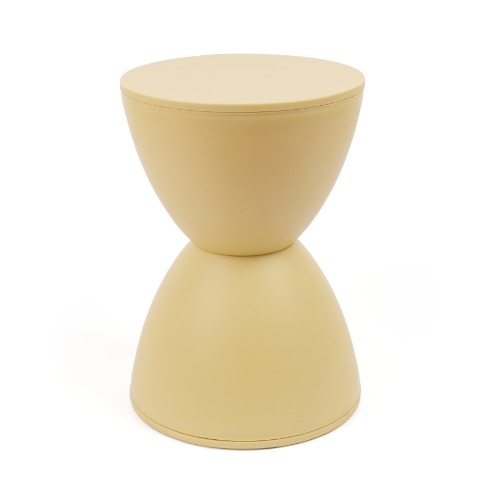포블리스 폰스툴 모래시계 장구의자, 페일옐로우, 1개 27,900원