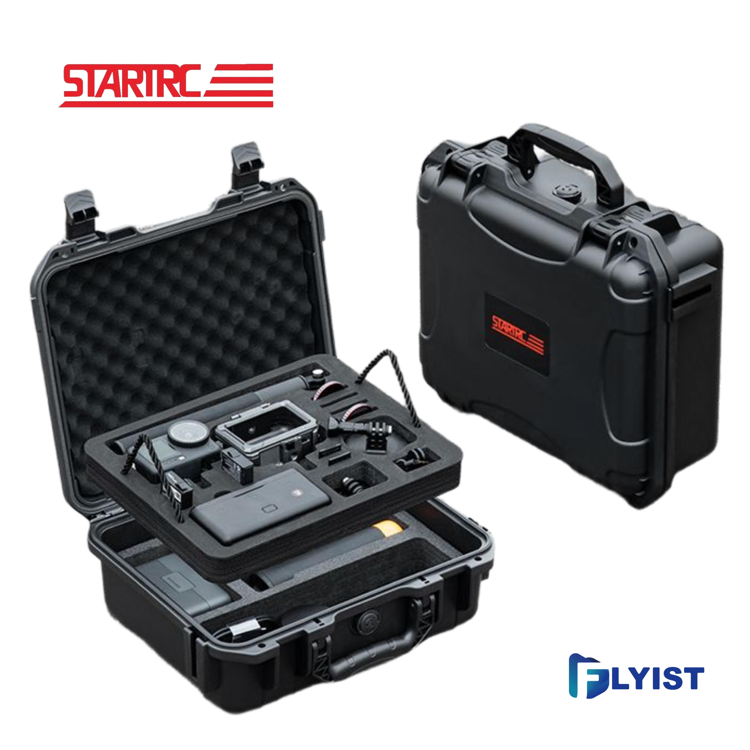 [STARTRC] DJI 오즈모 액션6 전용 하드케이스_2단 듀얼레이어 구조 (방수 내충격 전용 보관 케이스) DJI OSMO ACTION 6 - 신제품 출시, 현재가 75,900원