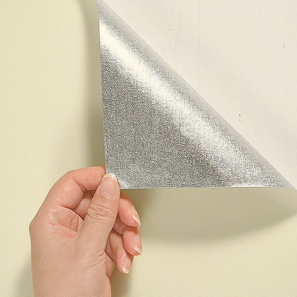 쿠리어리 풀없이 붙이는 벽지 풀바른 접착식 셀프 시트지, 아이보리 7,400원