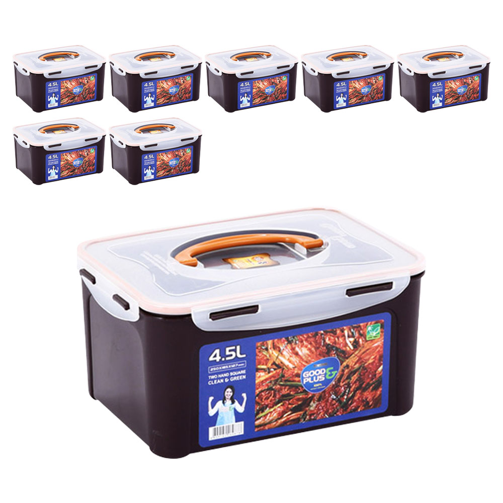 리빙선데이 밀폐용기, 8개, 4.5L 65,600원