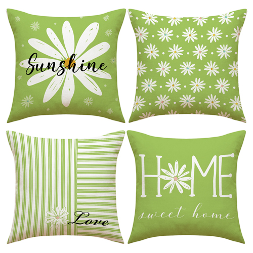 아리코 선샤인 플라워 프린팅 쿠션커버 4종 세트 12,900원