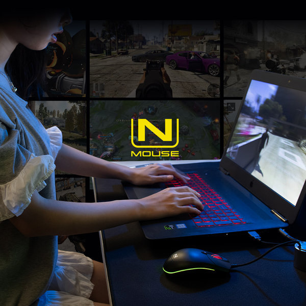 스카이디지탈 NMOUSE 4K Remaster유선 게이밍 광마우스, 4K 리마스터  PC방 마우스 22,500원