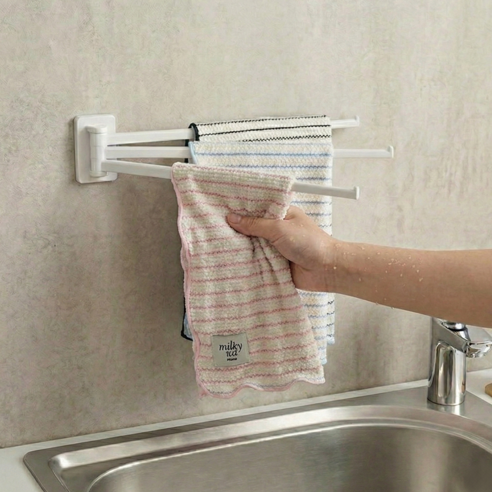 아르벤 공중부양 회전식 무타공 행주 걸이 11,800원