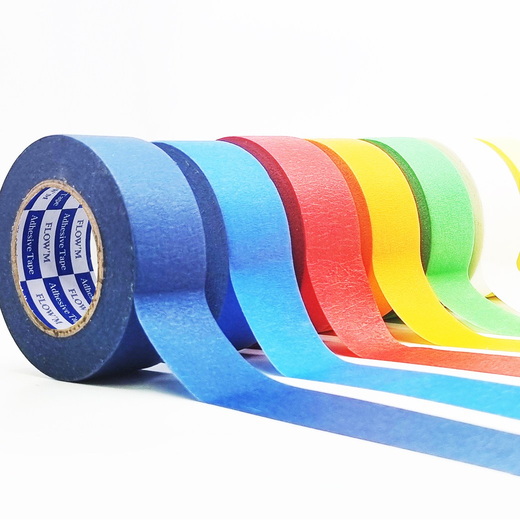 컬러마스킹테이프 48mm 40M 종이테이프 포장 도색 건축용, 1개, 검정 7,500원