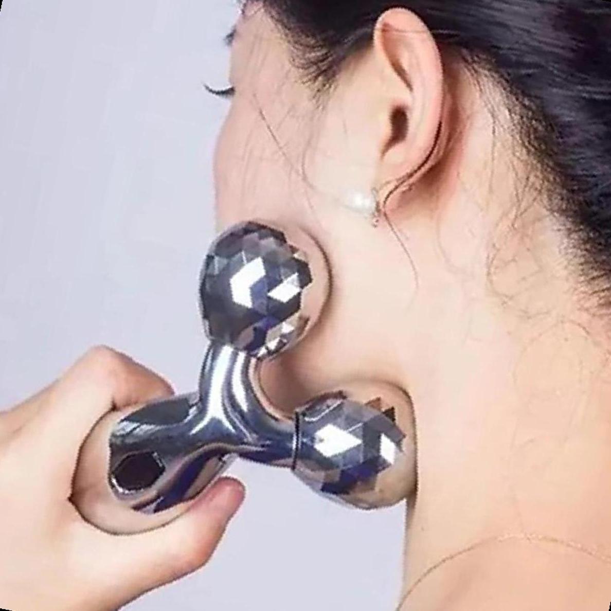 페이스라인 마사지롤러 턱당김 혈액순환 손쉬운압박 야간피부관리 탄력개선 휴대가능 7,000원