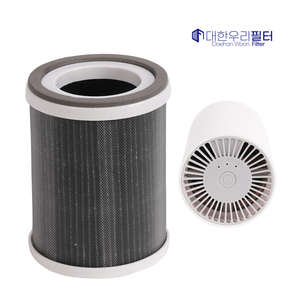 대한우리필터 원룸 저소음 미니 공기청정기 호환 필터, 2개, MD-5X 18,900원